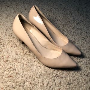Nine West Nude Heels